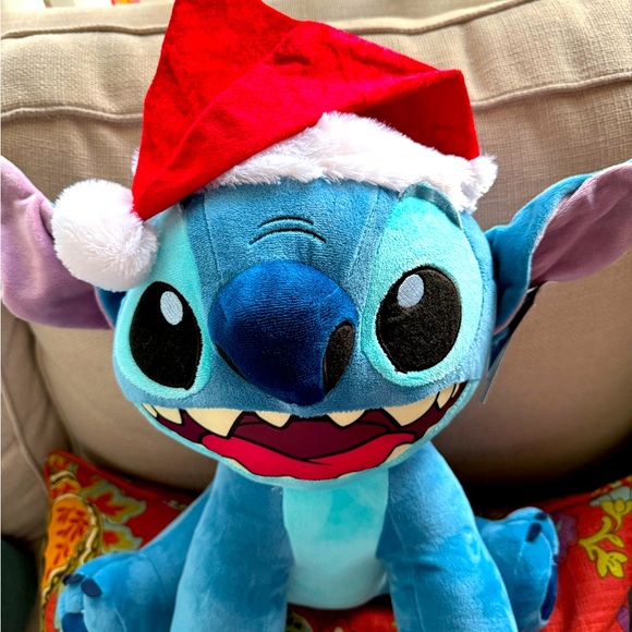 Disney Christmas Stitch Plush - Picture 2 of 3